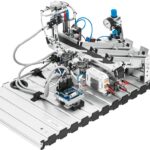 Trạm được mô hình hóa trên phần mềm mô phỏng 3D