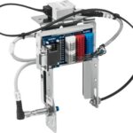 Trạm được mô hình hóa trên phần mềm mô phỏng 3D